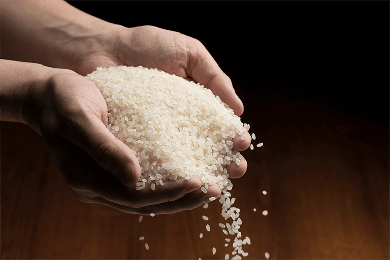 寿司丸がこだわっている国産100%ブレンド米