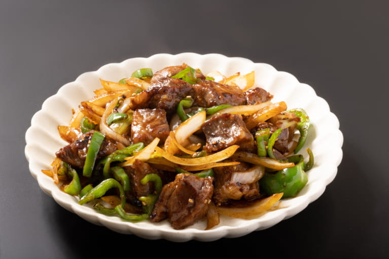 父の日におすすめのご飯「牛肉のスタミナ炒め」