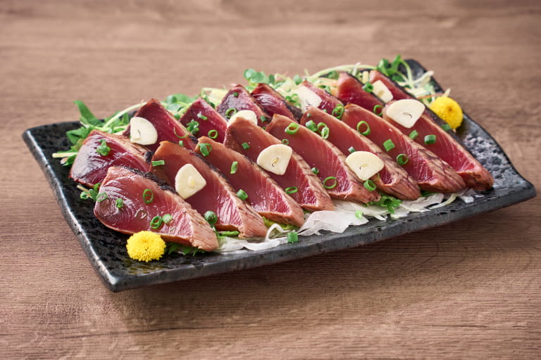父の日におすすめのご飯「鰹のタタキ」