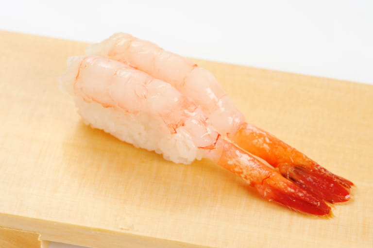甘エビのにぎり寿司