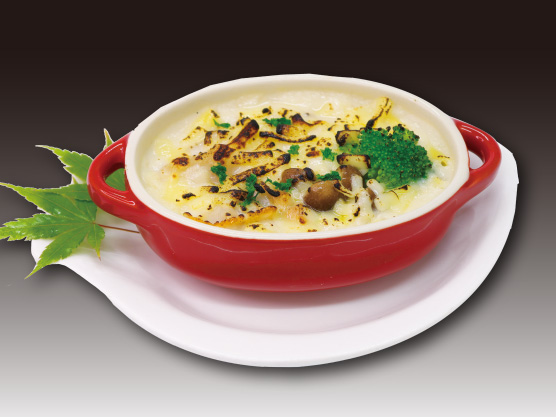 すし丸特製海鮮ドリア風