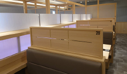 回転寿司すし丸ゆめモール山陽店内風景